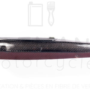 capotage moteur carbone hybride rouge 103 sp/mvl