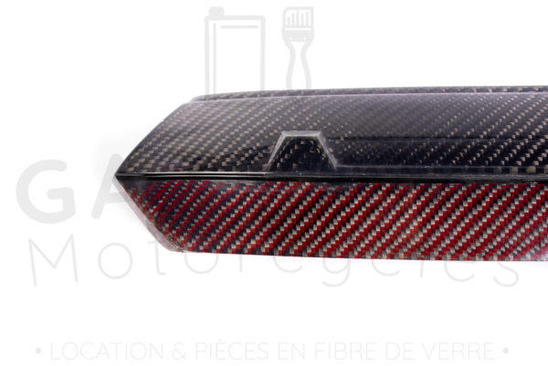 capotage moteur carbone hybride rouge 103 sp/mvl – Image 3